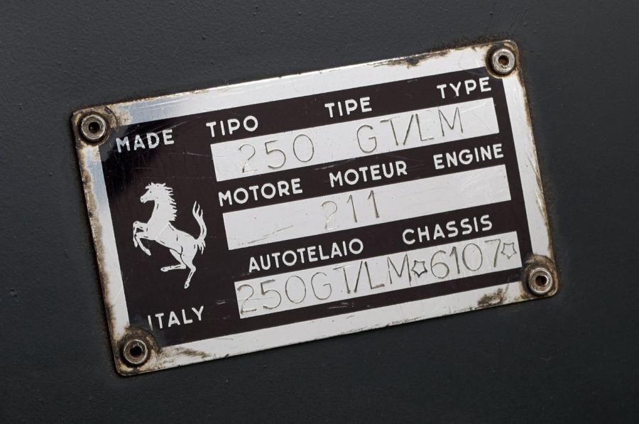  Ferrari 250 LM (6017) 1964 года  (фото 4 из 12)